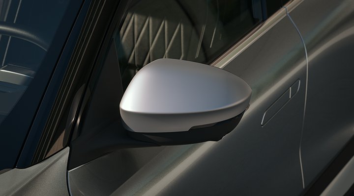 Nové Mitsubishi Eclipse Cross BEV: Kryty vnějších zpětných zrcátek